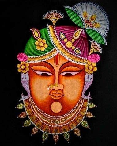 Pin By S P On Shreenathji Pichwai Paintings Hand Painted Artwork