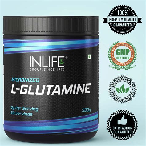 Buy Inlife Micronized L Glutamine Powder Supplement Grams