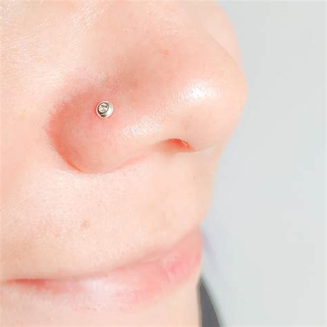 Tiny Nose Stud Atelier Yuwa Ciao Jp