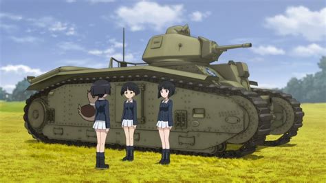 Renault Char B1 In ガールズ＆パンツァー 最終章 第1話 Girls Und Panzer Das