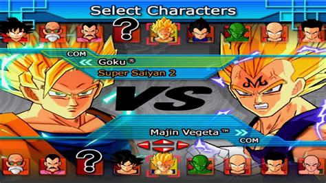 Dragon Ball Z Budokai Tenkaichi 1 Goku Vs Vegeta VS YouTube