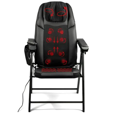 Folding Shiatsu Massage Chair With Heat Back Neck And Shoulder Massager