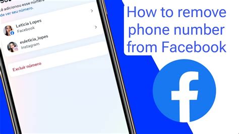 How To Remove Phone Number From Facebook YouTube