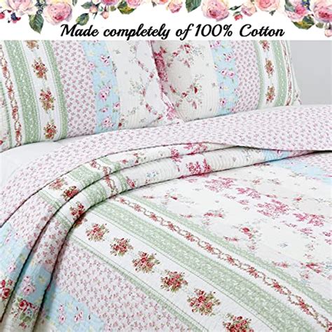 Cozy Line Home Fashions 100 Cotton Lightweight Simply Vintage Cottage