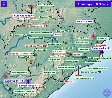 Tiger Reserves of India with Map (53 Tiger Reserves in India in 2023 ...