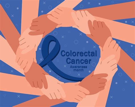 Premium Vector March Is Colorectal Cancer Awareness Month