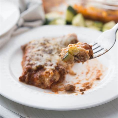 Keto Lasagna Recipe With Zucchini Healthy And Guilt Free Kasey Trenum