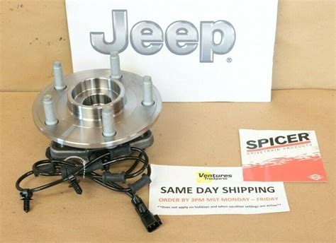 2007 2018 Jeep Wrangler JK Front Axle Wheel Hub Unit Bearing Assembly