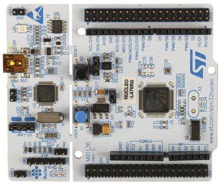 NUCLEO-L476RG STMicroelectronics - Datasheet PDF & Technical Specs