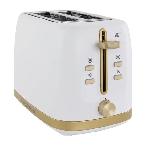 west bend timeless  slice toaster  white