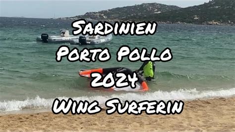 Sardinien Porto Pollo Wing Surferin Youtube