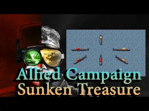 Red Alert Remastered Allied Campaign Sunken Treasure Command Conquer