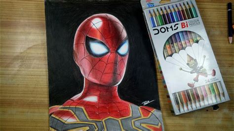 Spiderman Drawings In Pencil And Color