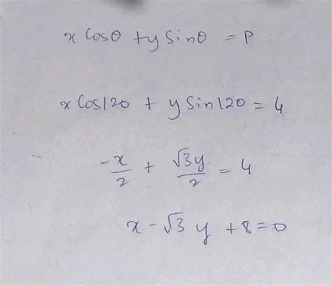 Chrection Of X Axis Is Circ Ii Find The Equation