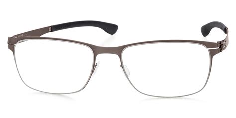 Ic! Berlin Dennis N. Large Square Eyeglasses | EyeOns.com