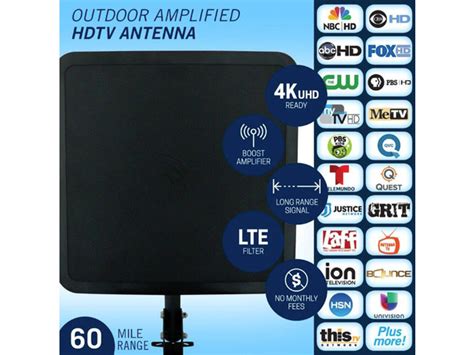 Winegard FL6550S FlatWave Air Outdoor HDTV Antenna Popular Science