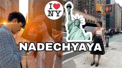 Nadech Urassaya Sperbund In New York Nyaff Update Youtube