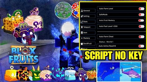 Script Blox Fruit Mobile No Key Auto Farm Fruit Rain Raid Mastery