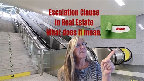 ESCALATION CLAUSE EXAMPLE ESCALATION CLAUSE MEANING PRICE ESCALATION