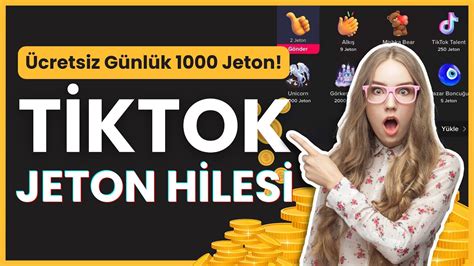 Tiktok Jeton Hilesi 2024 Ücretsiz Günlük 1000 Jeton Kanıtlı YouTube