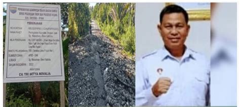 Pj Bupati SBB Andi Chandra As Aduddin Saya Akan Usut Kasus Jalan