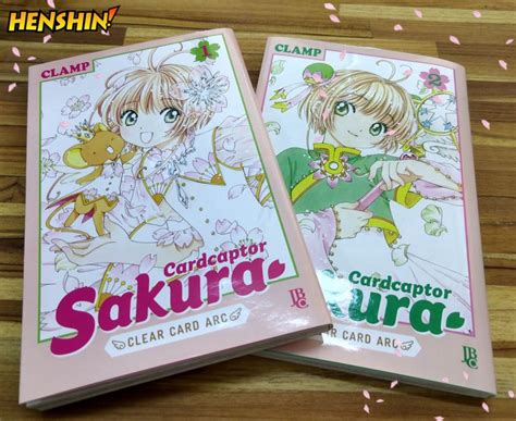 Cardcaptor Sakura Clear Card Arc 1 e 2 na redação Editora JBC