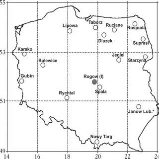 Locations Of Parental Stands And A Schematic Representation Of The