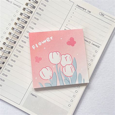 Make Your Own Book It Notes Lined Flip Chart Paper Pad Cute Notepads Cute Small Sticky Notes