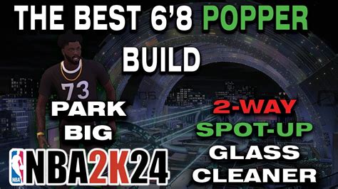 The Best 6 8 Popper Build 2 Way Spot Up Glass Cleaner NBA 2K24