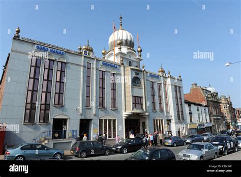 Guru Nanak Gurdwara Sikh temple in Smethwick near Birmingham UK Stock ...