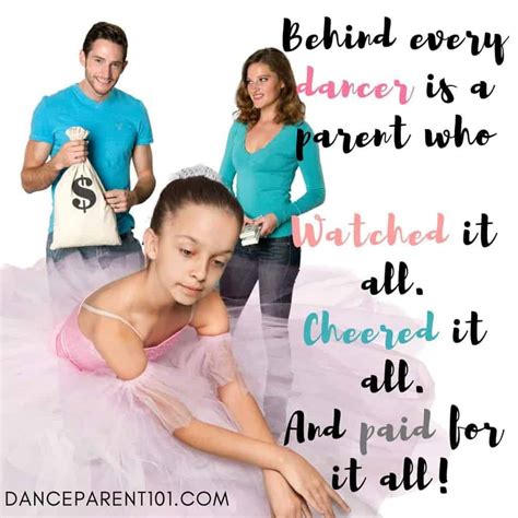 Behind Every Dancer Is A Parent Who Watched It All Applauded It All