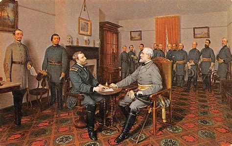 General Robert E Lees Surrender At Appomattox Landmark Events