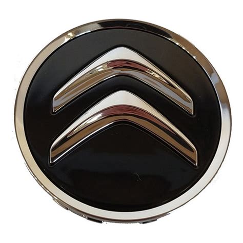 Calota Central Preta Roda Liga Leve Citroën 542170 Shopee Brasil