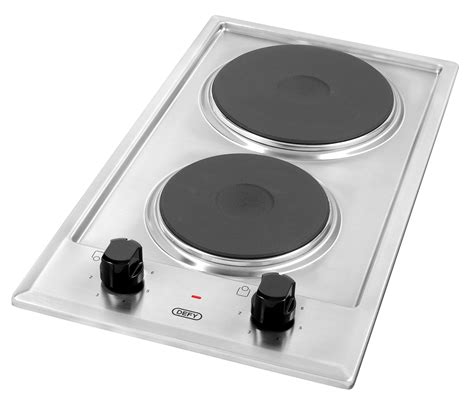 Defy Solid Plate Hob Stainless Steel Dhd401