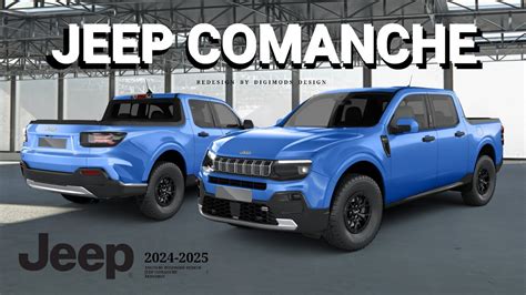 All New Jeep Comanche Redesign Digimods Design Youtube