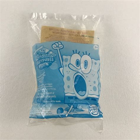 Spongebob Squarepants Movie Burger King Toy Plankton Figure Vintage ...