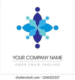 Group Logo Design Stock Vector (Royalty Free) 1206322327 | Shutterstock