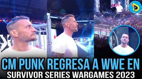 CM Punk Regresa A WWE En Survivor Series WarGames 2023 Toda La