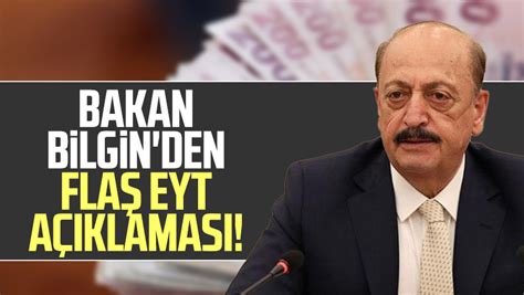 Bakan Bilgin den flaş EYT açıklaması Samsun Haber Samsun Son Dakika