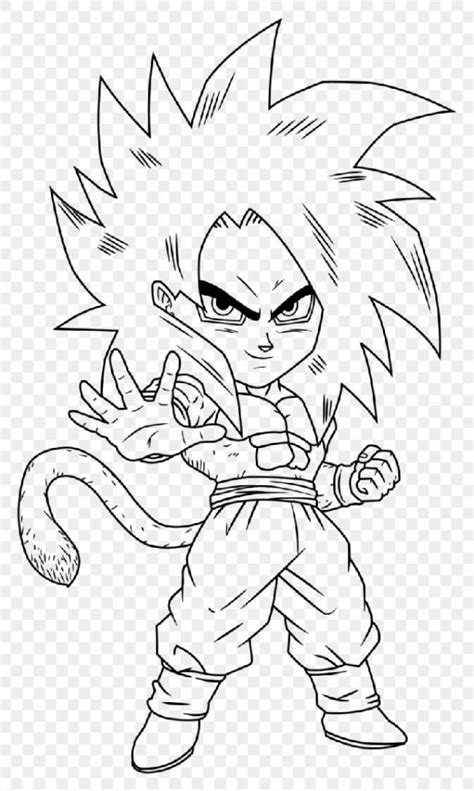 Desenhos Do Gogeta Para Imprimir E Colorir Pintar