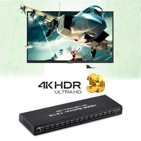 16 Ports Hdmi Splitter 1x16 1080p 3d 4k 2k Full Hd 1 In 16 Out Buy