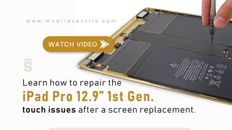 How To Fix Ipad St Gen Lost Touch After Screen Replacement Youtube