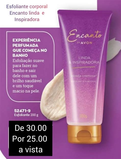 Esfoliante Corporal Encanto Avon Produtos De Avon Produtos De Beleza