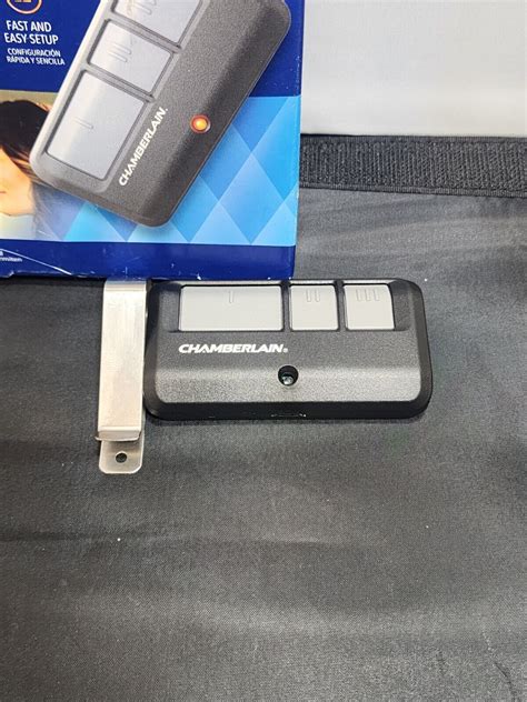 Chamberlain Button Garage Door Remote Garage Door Opener Black Ev