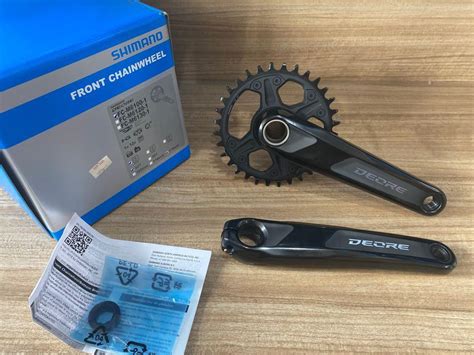 Shimano Deore 12 Speed M6100 Front Chainwheel Crank Crankset Sports