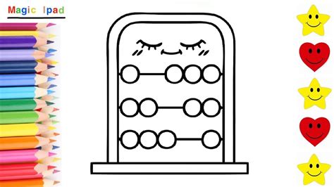 Como Dibujar Un Abaco Kawaii Dibujos Para Niños ⭐ How To Draw An