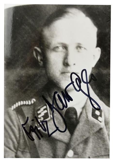 Worldwarcollectibles Postcard With Signature Of Waffen Ss Kc