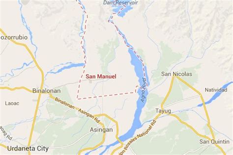 San Manuel Pangasinan Map