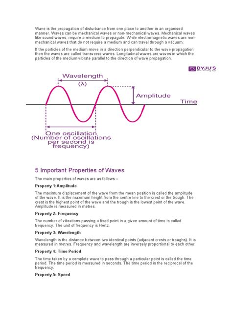 Wave | PDF | Waves | Frequency