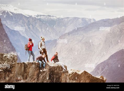 Standing On Cliff Top Hi Res Stock Photography And Images Alamy